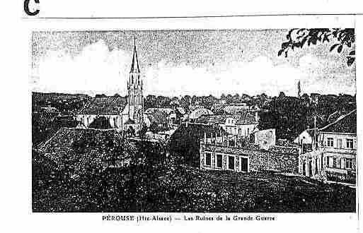 Ville de PEROUSE Carte postale ancienne